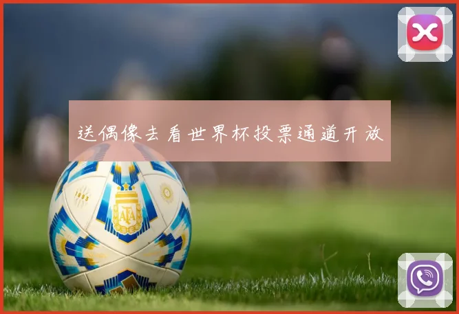 送偶像去看世界杯投票通道开放
